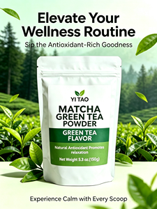 Té Verde Matcha en Polvo Certificado de Marca Privada/OEM, 150g, Rico en Antioxidantes, Promueve la Relajación, Sabor Natural para Bebidas y Postres - Product Image 4