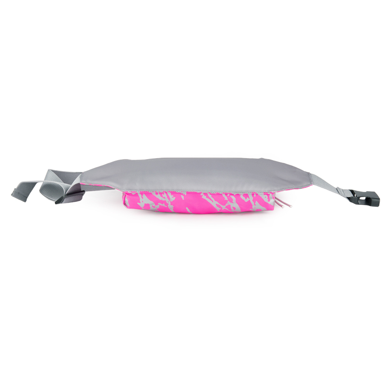Con estilo al aire libre fanny pack bolsa cintura bolsa reflejan con logotipo personalizado