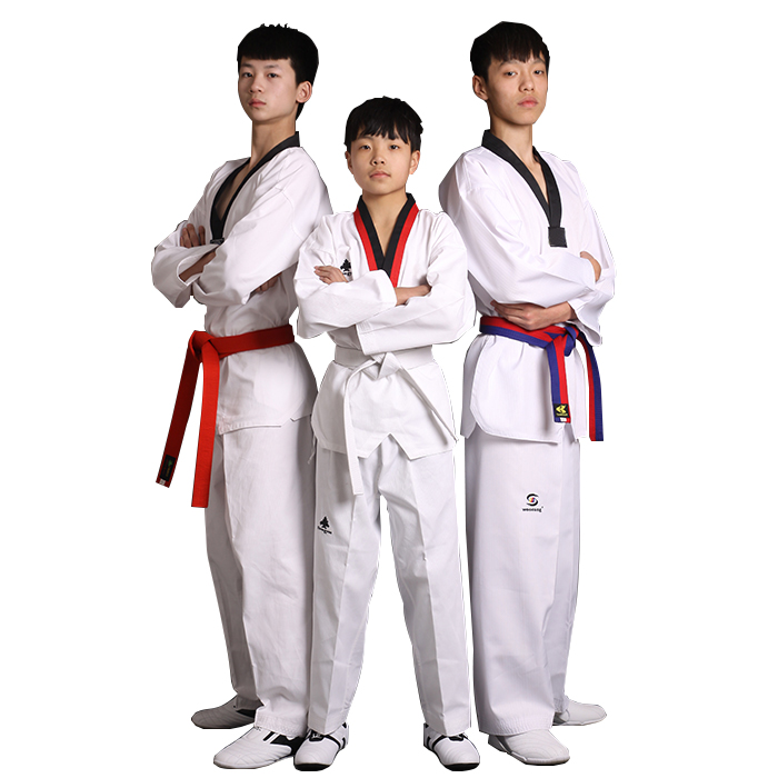 Образец Woosung, бесплатная доставка, униформа для тхэквондо, униформа dobok