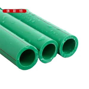 Tubo ppr de 2 pulgadas, 4 pulgadas y 25mm, pn20 pn25, diámetro de tamaño estándar, agua caliente y fría, ppr, alta calidad, precio barato