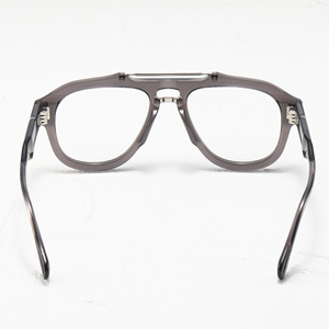 Factory Custom logo Minimum Double Nose Bridge Acetate Lightweight Durable Myopic Optical Prescription <b>Eyeglasses</b> <b>Frames</b> for Men - Product Image 4