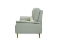 Canapé Chaise Longue Deux Places Moderne Nordique de Haute Qualité en Cuir/Tissu Performance Couleurs et Tailles Personnalisables Logo Personnalisé Marque OEM