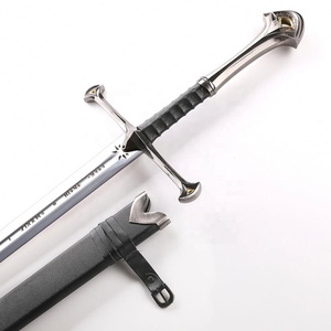 <span class=keywords><strong>Réplique</strong></span> d'arme Narsil 440ss de 132 cm du <span class=keywords><strong>Seigneur</strong></span> <span class=keywords><strong>des</strong></span> <span class=keywords><strong>Anneaux</strong></span>, lame d'Aragorn Anduril, véritable épée - Product Image 6