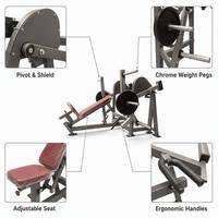 Máquina de remo comercial con carga de placas, para remo sentado con palanca, entrenador de fuerza para espalda y látigos, estructura de acero de alta resistencia, equipo de gimnasio