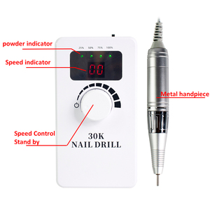 Việt Nam phổ biến Pin điện tập tin 30000 vòng/phút có thể sạc lại Nail Khoan - Product Image 4