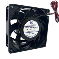 Ventilateurs axiaux DC 9238 4 pouces 12V 24V 48V 92x92x38mm avec double roulement à billes pour unité principale VFD UPS haute puissance
