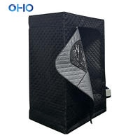 Tente de sauna vapeur OHO pour 2 personnes, amincissante, en tissu Oxford satiné, design léger et écologique, spa portable à domicile