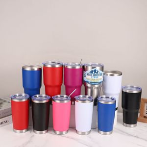 Termo Tapa Vaso de 30 oz de Acero Inoxidable con Pajita <span class=keywords><strong>y</strong></span> Tapa Hermética, Térmico para Viajes <span class=keywords><strong>y</strong></span> Coche, Mantiene la Temperatura - Product Image 1