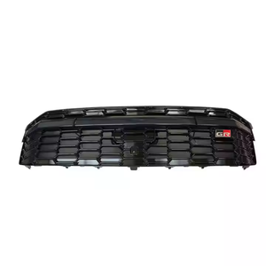 ABS Nouveau pour <span class=keywords><strong>MX</strong></span> Mise à niveau Grille de pare-chocs avant style GR pour LC300 pour FJ300 Noir Argenté Voiture - Product Image 3