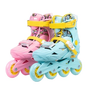 ROSELLE BW-220 Pattini a rotelle invernali per bambini Rice <span class=keywords><strong>One</strong></span>, scarpe piatte da allenamento per principianti, tomaia in rete, suola in plastica - Product Image 1