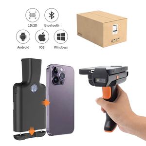 Lecteur de codes-barres 2D sans fil <span class=keywords><strong>portable</strong></span> robuste Lecteur de codes-barres à clip pour téléphone <span class=keywords><strong>portable</strong></span> - Product Image 6