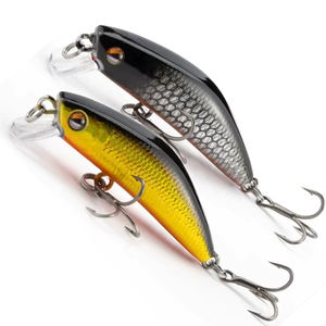 Leurre de pêche TGD Best Minnow, leurre artificiel en plastique dur coulant, crankbait, <span class=keywords><strong>jerkbait</strong></span>, 45 mm, 3 g, leurre de pêche pour la basse, la truite, le <span class=keywords><strong>brochet</strong></span> - Product Image 1