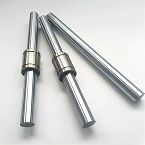 Eje de movimiento lineal flexible de acero hidráulico, varilla de engranaje CK45 42CrMo cromada, alternativa duradera a Misumi para caja de engranajes - Product Image 6
