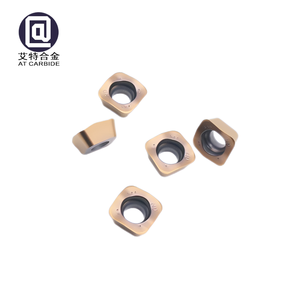 Inserto CNC de fresa de carburo de alta alimentación SOMT100420ER para mecanizado de aluminio y acero inoxidable herramientas de corte OEM personalizables - Product Image 6