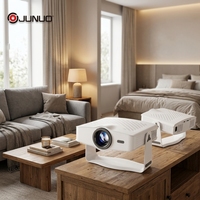 Projecteur LCD intelligent Android J500, 500 ANSI, 1080P natif, prise en charge 4K, mise au point automatique, Wi-Fi double bande, BT5.2, projecteur de cinéma maison