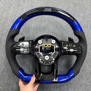 Volante Deportivo Personalizado de Fibra de Carbono y Gamuza para <span class=keywords><strong>Mercedes</strong></span> <span class=keywords><strong>Benz</strong></span> W204 W205 W209 W213 S550 C300 Clase <span class=keywords><strong>C</strong></span> E <span class=keywords><strong>Amg</strong></span> E350 Gle <span class=keywords><strong>450</strong></span> - Product Image 5