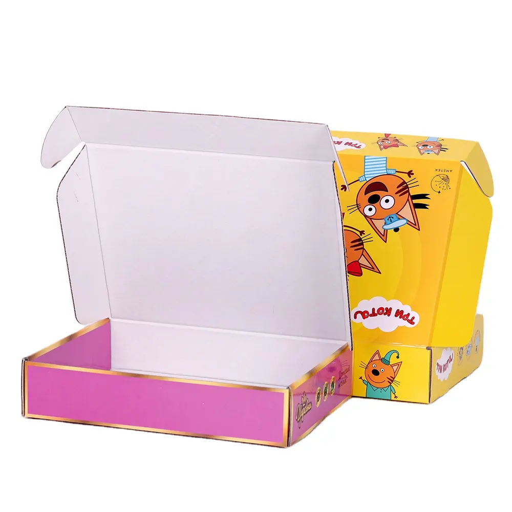 Spedizione di vendita calda scatola regalo stampata personalizzata avvolta giocattolo giocattolo per bambini cartone ondulato cartone ondulato JC KK29