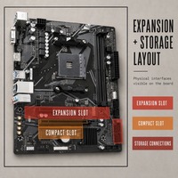Carte mère de jeu Micro ATX A520M H ARGB en boîte d'origine, D4 SATA double canal AM4 pour PC de bureau, Master Gamer Rig