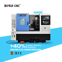 BoRui 3 axes BR160LDY CNC entièrement automatique petit tour tournant CNC Chine Fanuc haute précision