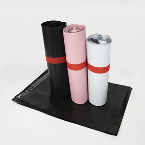 Tự dính trắng LDPE & HDPE nhựa Poly bưu phẩm gửi thư Nhanh Vận chuyển túi chuyển phát nhanh với logo cho quần áo quần áo bao bì - Product Image 2