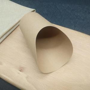 Support jetable en kraft pour frites, recyclable, porte-gobelets à café à emporter, personnalisation acceptée - Product Image 4