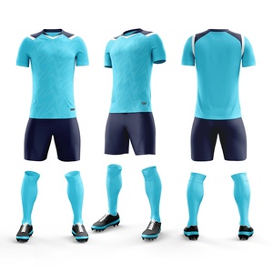 Ensemble de maillots de football en gros maillot de sublimation maillot de football à la mode <span class=keywords><strong>entraînement</strong></span> de football par équipe pour enfants - Product Image 4