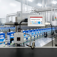 Impresora de Inyección de Tinta TIJ Automática para Línea de Producción, Pantalla Táctil para Codificación de Alta Velocidad en Materiales Flexibles, Marcado de Logotipos, Fechas, Alimentos y Bebidas