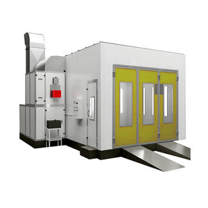 Chauffage électrique Meilleure vente entièrement cabine de pulvérisation Drwon usine cabine de pulvérisation d'occasion voiture réparation cabine de peinture pour voiture - Product Image 1