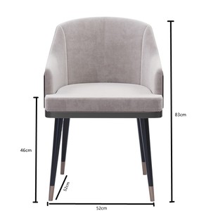 JP moderno bar ristorante di lusso struttura in <span class=keywords><strong>legno</strong></span> poltrona Hotel semplice marrone sedia da pranzo <span class=keywords><strong>mobili</strong></span> - Product Image 2