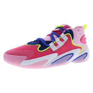 Adidas SM BYW Select Chaussures de basket-ball unisexes Rose Blanc Bleu Technologie Boost - Product Image 1