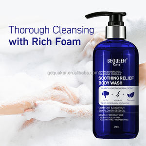 BEQUEEN Savon Apaisant Corps et Cheveux – Gel Douche Herbal Confort et Nourrissant à l'Huile d'Arbre à Thé – Nettoyage Botanique - Product Image 4