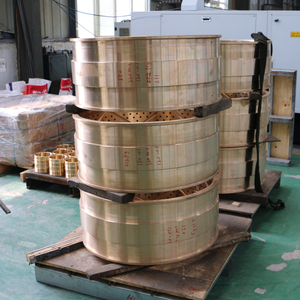 Bagues métriques de douille de bronze de fonte de graphite de taille avec la conduction thermique de haute résistance et bonne - Product Image 4