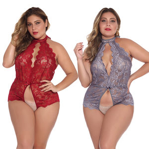 Bodysuits Talla Grande 2024, Ropa Interior Sexy para Mujeres Curvilíneas, Lencerí<span class=keywords><strong>a</strong></span> Femenina en Tallas 4XL 5XL 6XL 7XL - Product Image 2