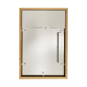 21.5 <span class=keywords><strong>inch</strong></span> Điều khiển ứng dụng IPS HD đám mây khung ảnh kỹ thuật số nft video đồng hồ bằng gỗ 2x5W Loa gỗ 1920*1080 phát lại video - Product Image 3