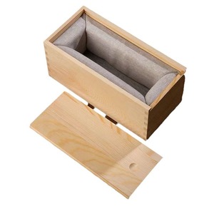 Boîte de rangement rectangulaire miniature en bois naturel, design minimaliste, boîte à bijoux à un seul niveau, rangement et emballage soignés - Product Image 5