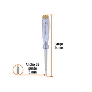 Truper 14 cm AC Circuit Tester Test Pencil Producto - Product Image 2