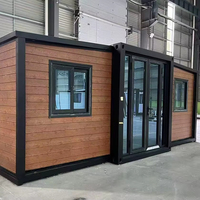 Maison préfabriquée modulaire, maison conteneur extensible, maison pliable