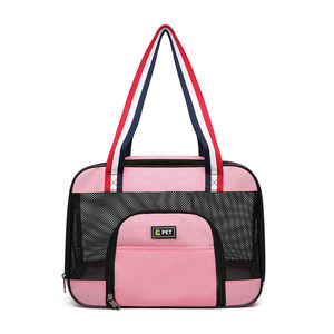 Bolsa portátil con logotipo personalizado para mascotas, bandolera para mascotas, transpirable, suave - Product Image 4