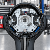 Volant F30 M Sport en cuir pour BMW F30 F32 F35 F36 F80 F20 F22 E90 M3 personnalisé