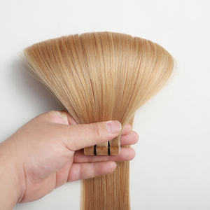 Cung cấp bán buôn của 100% phần mở rộng tóc con người Nga Trinh Remy Băng thẳng Ins đôi rút ra phần mở rộng băng - Product Image 6