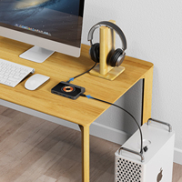 Hub USB C 8 en 1 5 Gbps 15 W Charge rapide sans fil QC/PD Entrée d'alimentation 3.0 Station d'accueil USB pour téléphone ordinateur 15 W USB 3.0 Stock