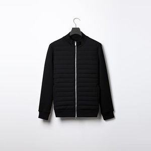Giacca Ibrida Slim Fit da Uomo SKL con Logo Personalizzato per Primavera <span class=keywords><strong>Autunno</strong></span>, Imbottita con Zip Frontale, Calda, in Lana Sottile - Product Image 2