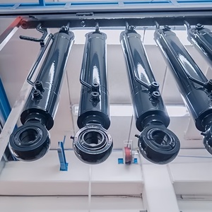 Motore pneumatico della pompa dei cilindri idraulici su misura dell'attrezzatura per l'edilizia per le case del contenitore - Product Image 2