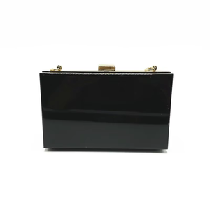 Bolso acrílico de moda europea de lujo para mujer, bolso cuadrado pequeño, bolso transparente de Color caramelo para verano, bolso de noche con cadena - Product Image 6