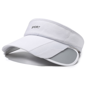 Casquette de soleil à visière incurvée en PVC pour sports de plein air d'été pour femmes, décontractée, pour le cyclisme, ajustable, imprimée - Product Image 5