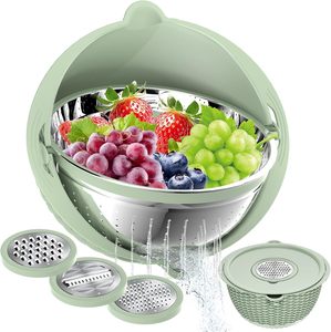 Korea Microwave Silicone Steamer Oven & Dishwasher Safe Microwave <b>Vegetable</b> Cooker <b>Pot</b> with Handle & Lid Food Grade Steamer Bowl - Product Image 1