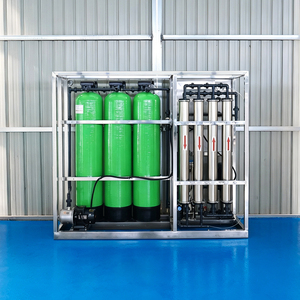 Système complet d'osmose inverse, station de traitement d'eau RO avec commande PLC, pompe/moteur pour la production d'eau pure potable - Product Image 4