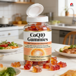 Gummies CoQ10 Haute Puissance OEM/ODM 100mg pour la Santé Cardiaque et l'Énergie Cellulaire, à Base de Pectine, Supplément Alimentaire GMP/Halal/Kosher - Product Image 3