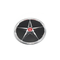 Großhandel Kundenspezifisches Auto-Logo Silbernes Plastik-ABS-Etikett Auto-Emblem Selbstklebend Langlebiges Auto-Logo-Emblem für Fahrzeug-LKW-Dekoration