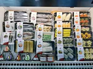 อาหารทะเลพรีเมียมแบบผสมพร้อมรับประทาน รสเผ็ด<span class=keywords><strong>กรอบ</strong></span> อร่อยจากธรรมชาติ โปรตีนสูง เหมาะสำหรับงานปาร์ตี้ บุฟเฟ่ต์ ขายส่งจำนวนมาก - Product Image 2